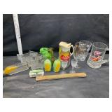 Miscellaneous glassware