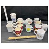 Large lot of cups