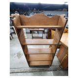 Open Back Bookcase