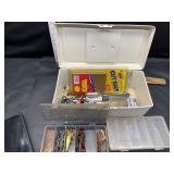 Tackle boxes and contents