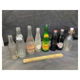 Vintage drink bottles