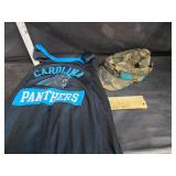 Carolina Panthers hat and shirt