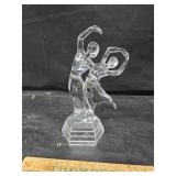 Dancing Ballerinas glass figure