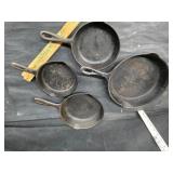 Cast iron pans