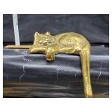 Brass cat