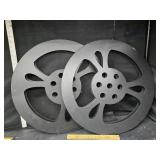 Decorative movie reels