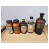 Vintage Pharmacy Bottles