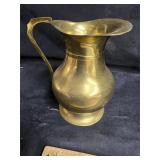 Brass pitcher