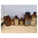 Vintage Pharmacy Bottles