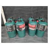 8 new canisters of propane