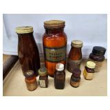 Vintage Pharmacy Bottles