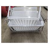 Metal and plastic baskets