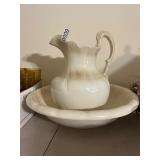 Bowl and pitcher