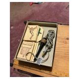 Wood burning set