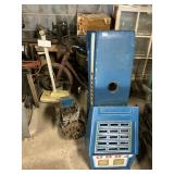 Ford hood grill and engine