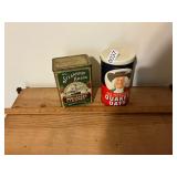 Vintage tins