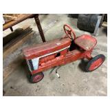 Vintage peddle tractor