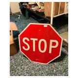 Stop sign upstairs