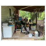 Contents of back porch
