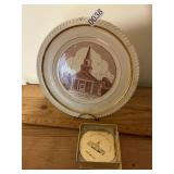 North Albemarle Baptist Church plate and ornament