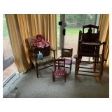 Chairs and other front porch