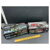 2 die cast cars