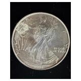 1993 silver eagle 999 silver