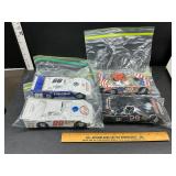 4 die cast cars