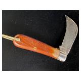 Vintage camillus hawk bill knife