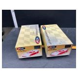 2 die cast cars