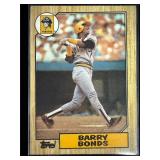 Barry Bonds rookie card