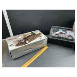 Die cast truck and car