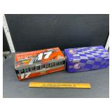 2 die cast cars