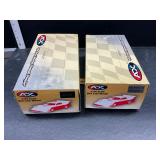 2 die cast cars