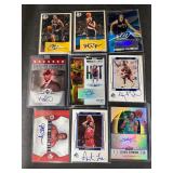 Autographed NBA cards