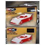 2 die cast cars