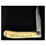 Schrade scrimshaw USA  SC503