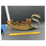 Art glass swan