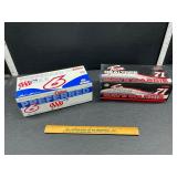 2 die cast cars