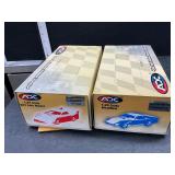 2 die cast cars