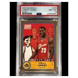 2003 bazooka LeBron James Gold #276 NM-MT 8