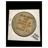 1922 $1 silver peace dollar coin