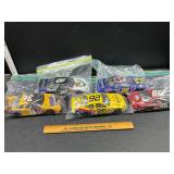 5 die cast cars