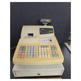Working cash register