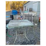 Table and 2 chairs needs cleaning