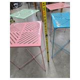 4 folding tables