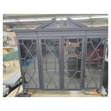 Display cabinet with key 72*16*62 tall