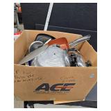 Large box of cookware