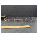 3 pair of glasses 1 marked gold filled