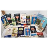 20 Vintage Gas station Maps